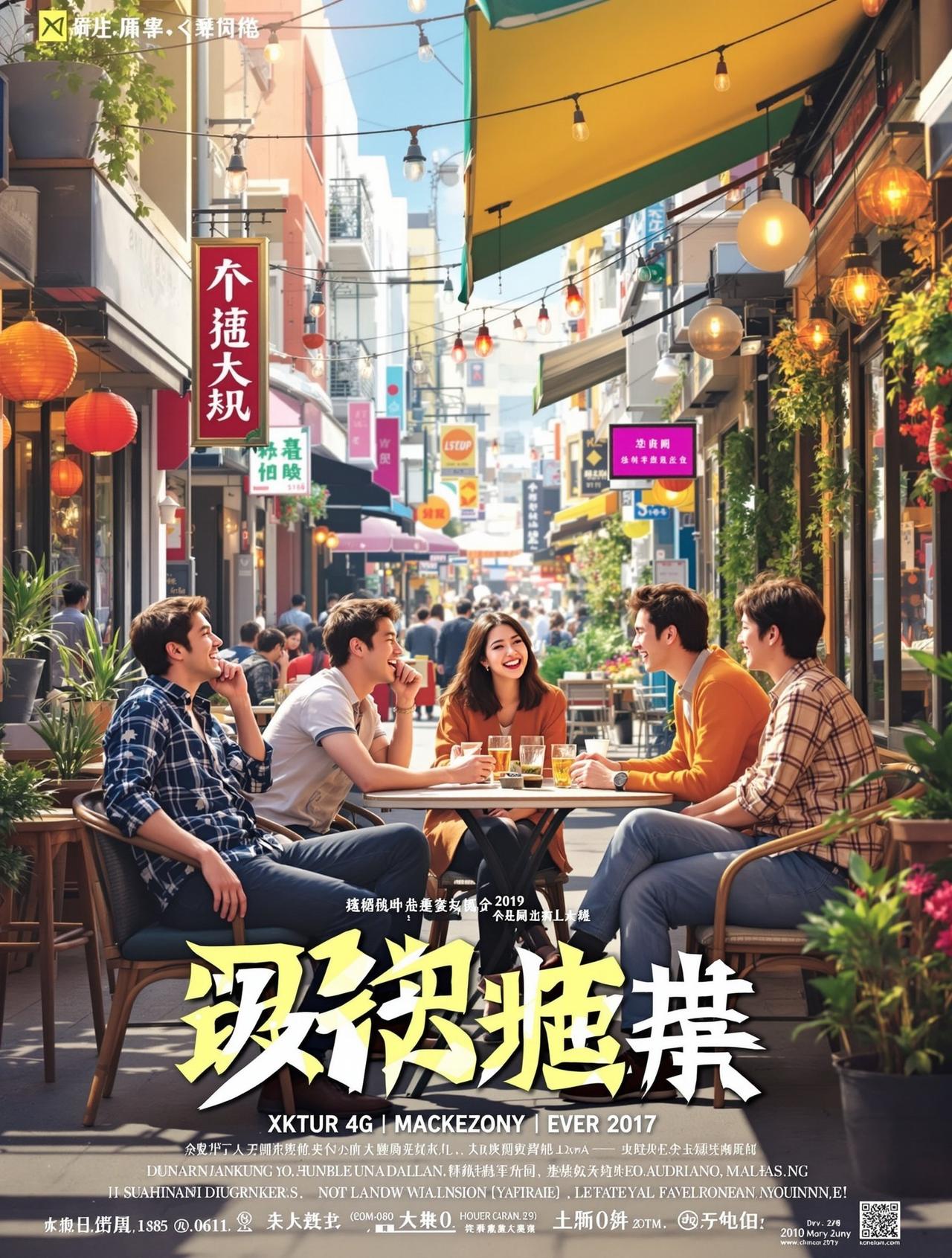 日韩私人影院温情喜剧作品《时光便利店》高清海报
