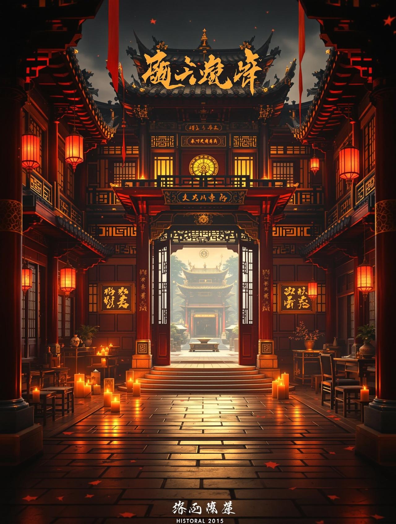 日韩私人影院出品古装历史作品《大明风华》高清海报